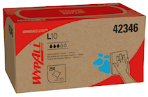 WIPES, WYPALL L10, GENERALCLEAN, WHITE, 250/CT THUMBNAIL